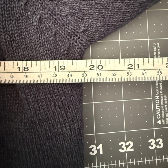 Columbia Mens Small ROC Crewneck Sweater Navy Blue Ribbed Knit Gorpcore Capsule - Picture 8 of 8